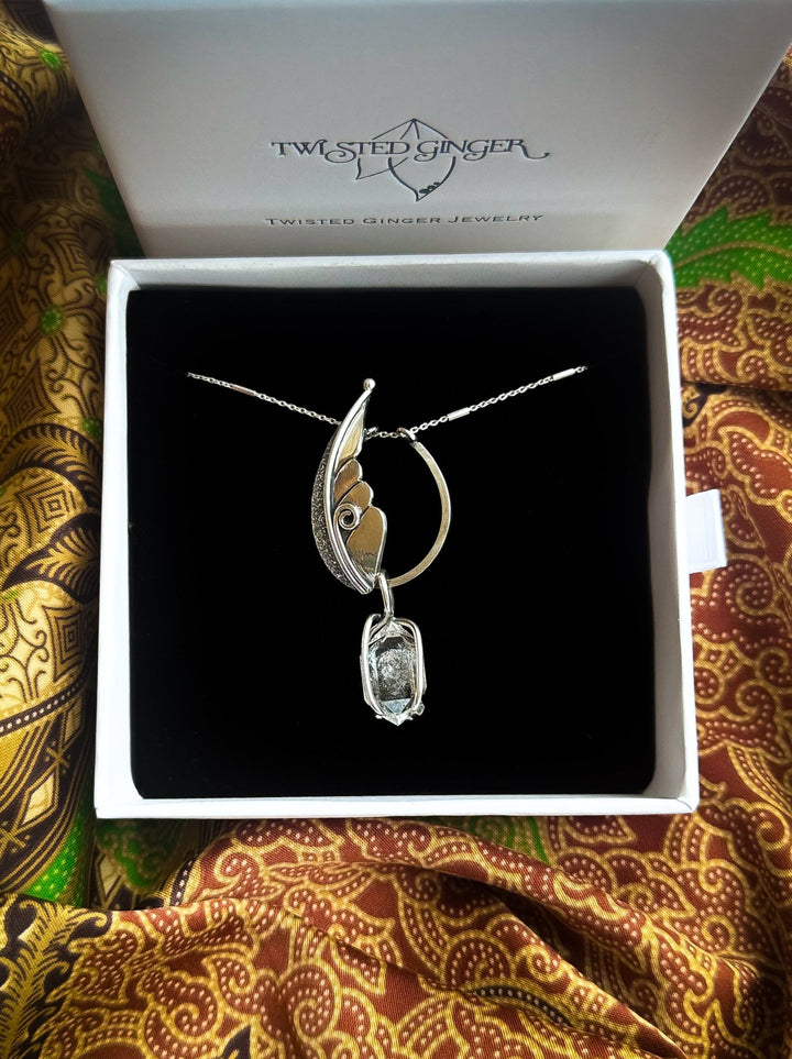 Holiday Herkimer Diamond Necklace