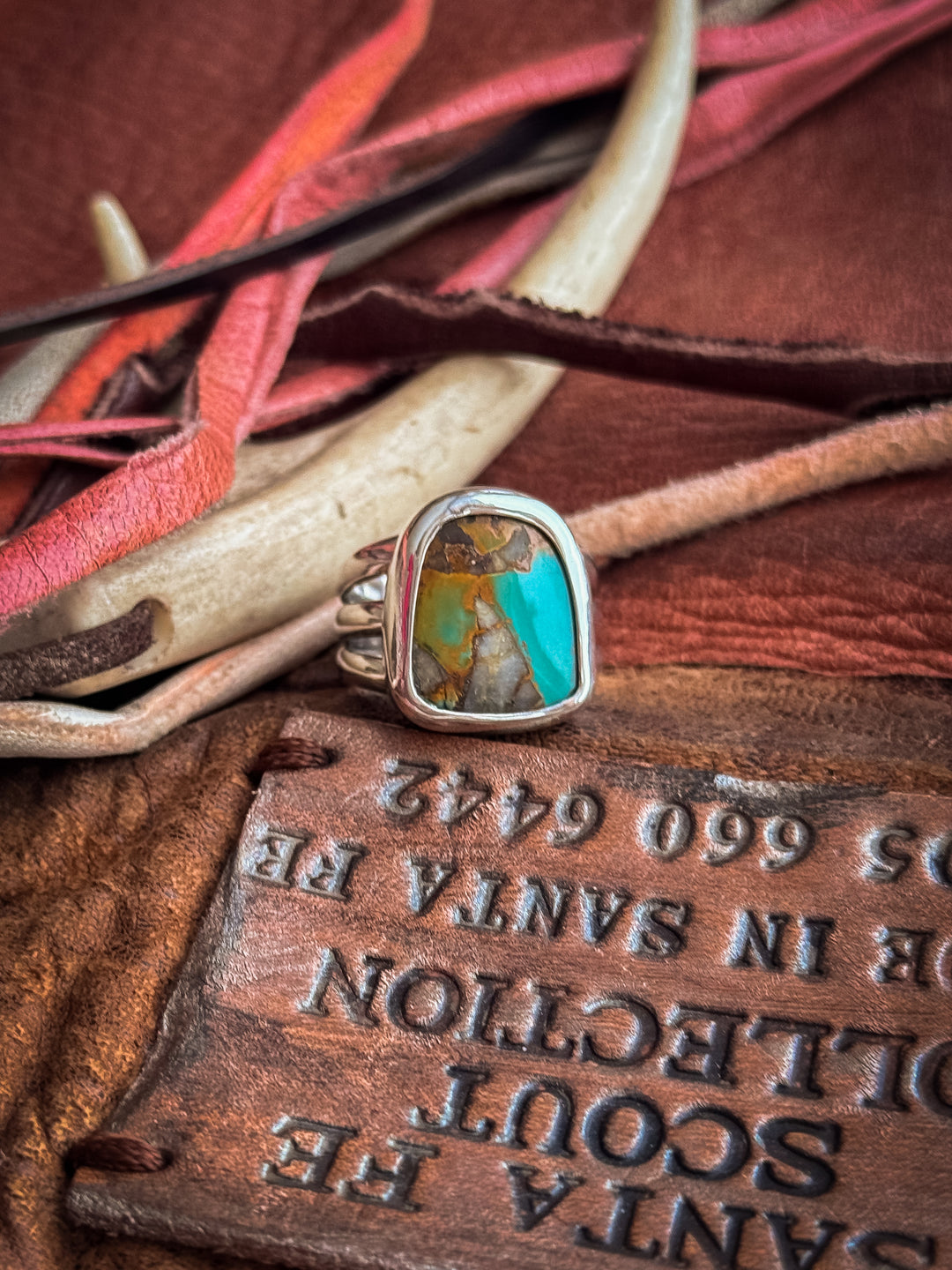 Pilot Mountain Turquoise Ring