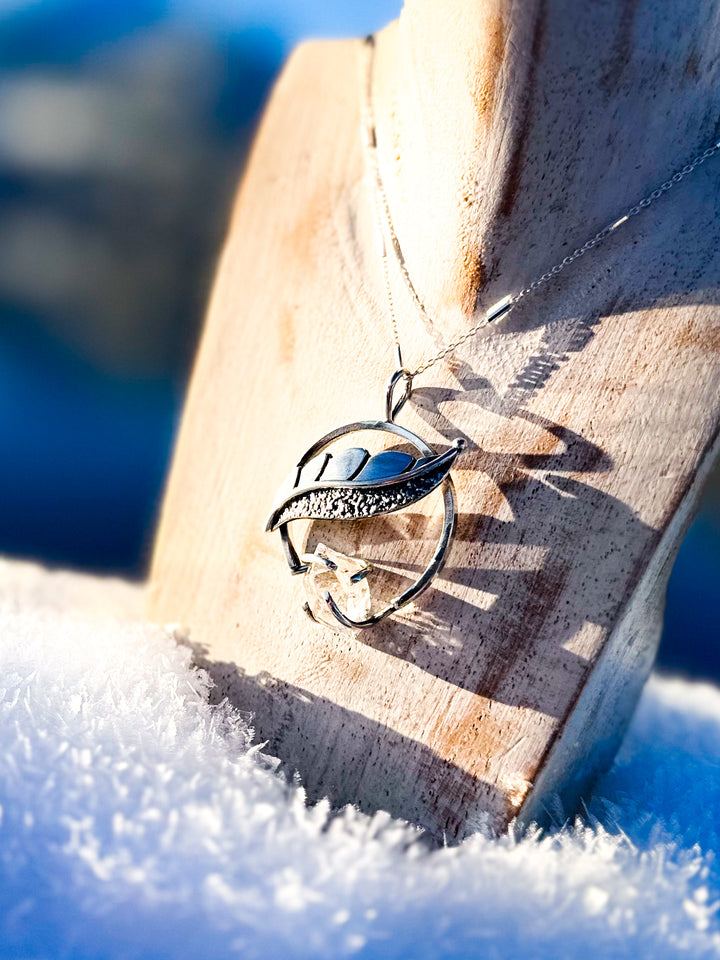 Holiday Herkimer Diamond Necklace