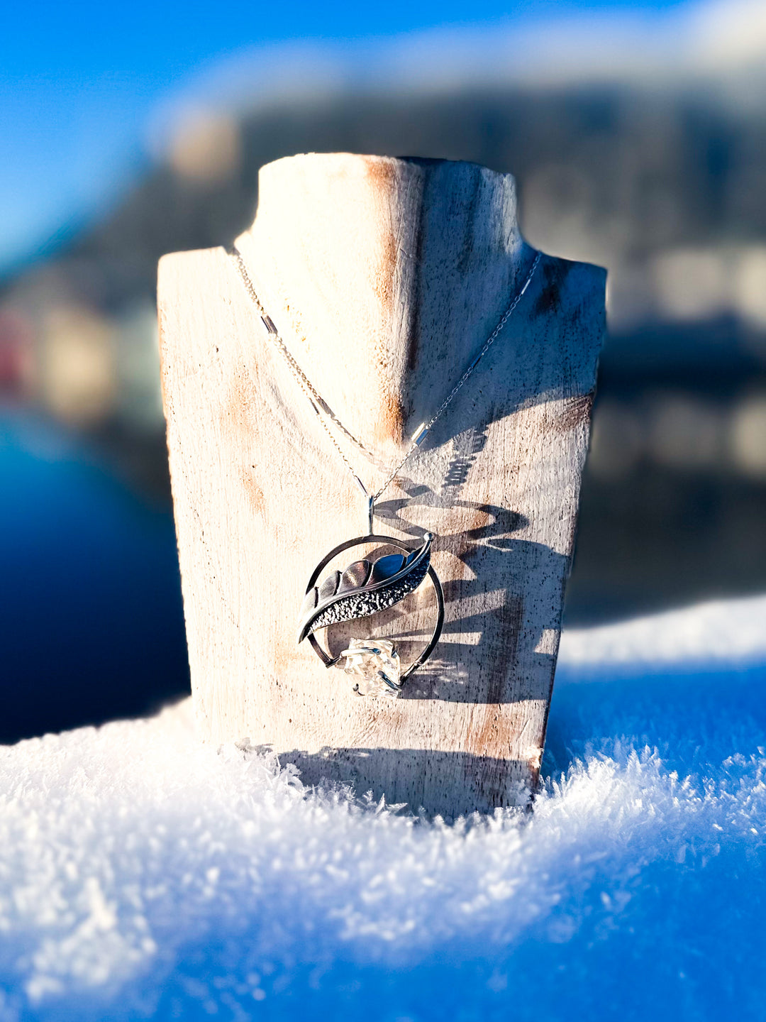 Holiday Herkimer Diamond Necklace