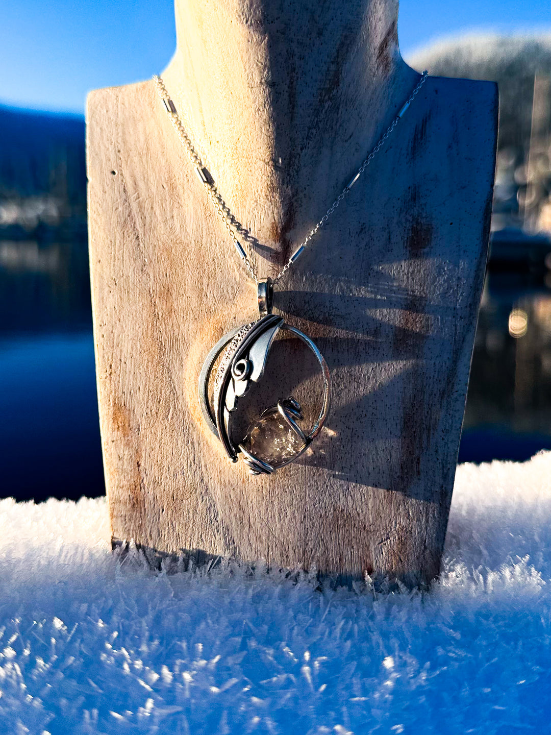 Holiday Herkimer Diamond Necklace