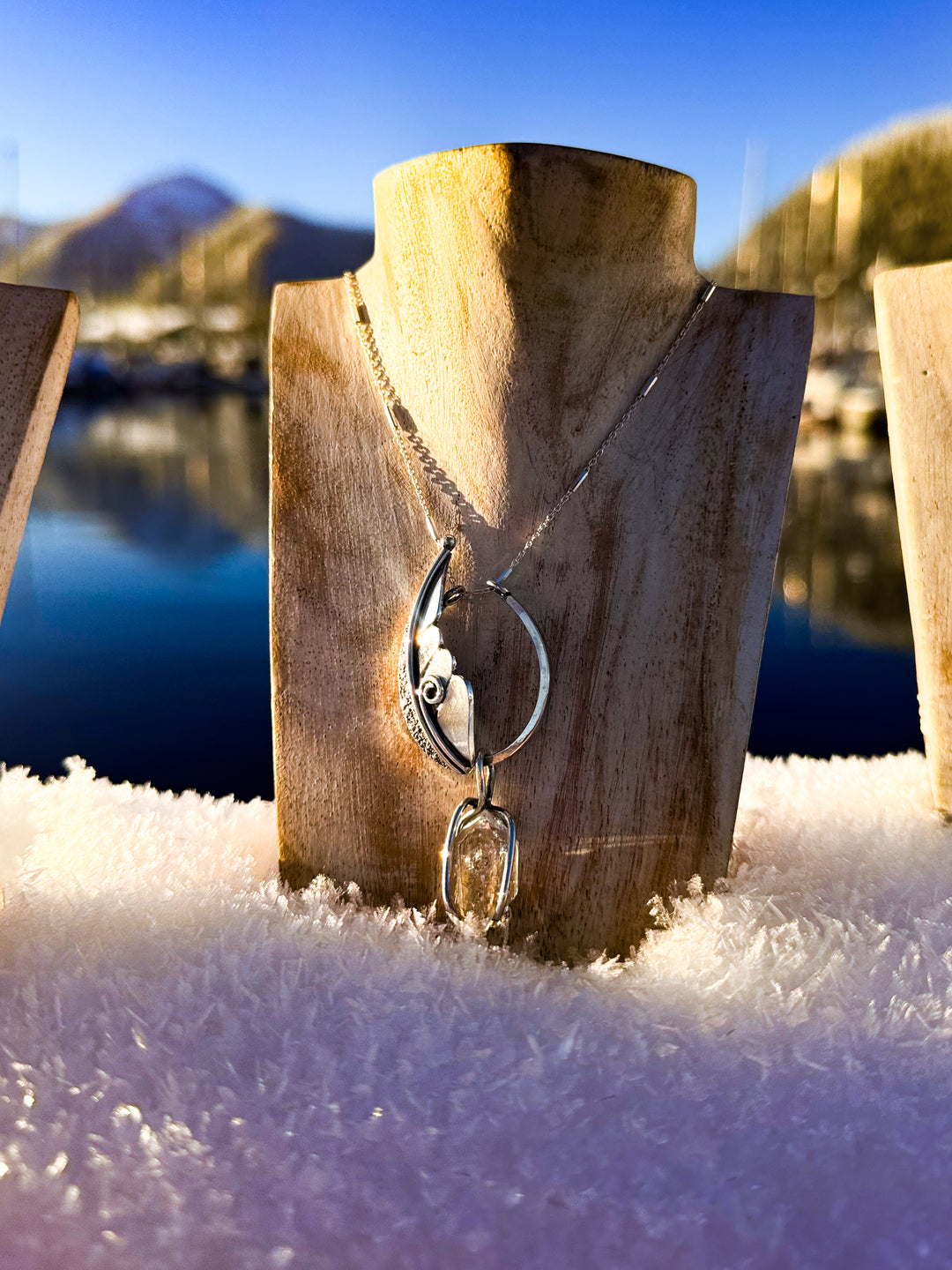 Holiday Herkimer Diamond Necklace